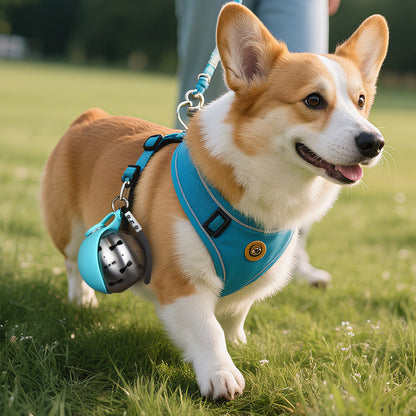Portable Pet Water Bottle with Foldable Bowl